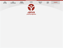 Tablet Screenshot of janusyouth.org